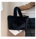 Winter Bags Chain Plush Totes Handbag