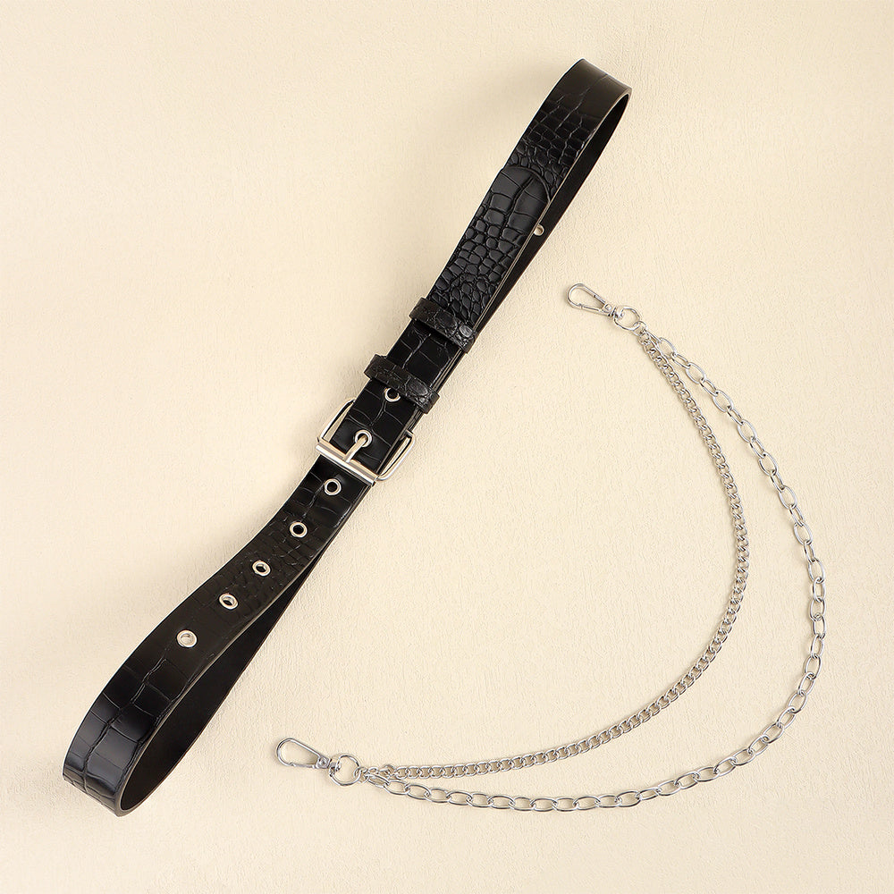 Cool Hip Hop Accessories Hipster Chain Belt With Jeans