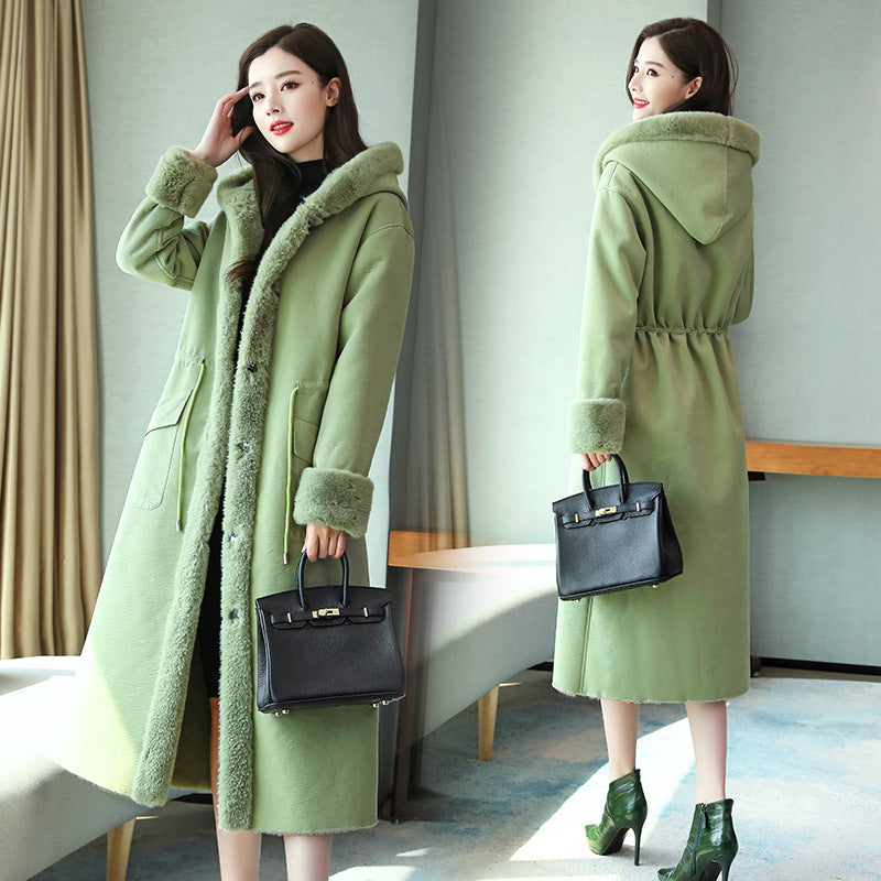 Winter Cotton-padded Jacket Fur Coat