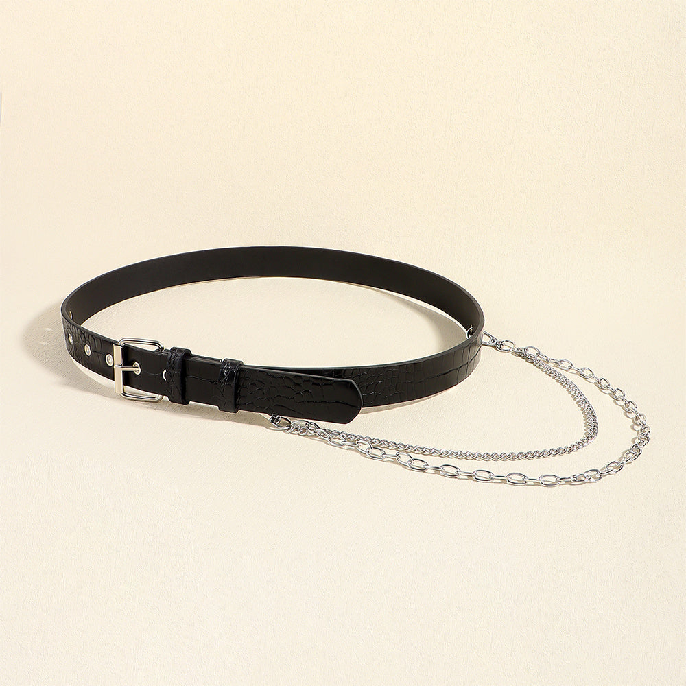 Cool Hip Hop Accessories Hipster Chain Belt With Jeans